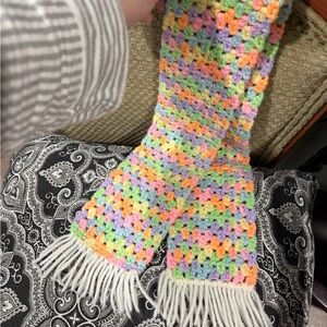 Colorful Crochet Kids Tie